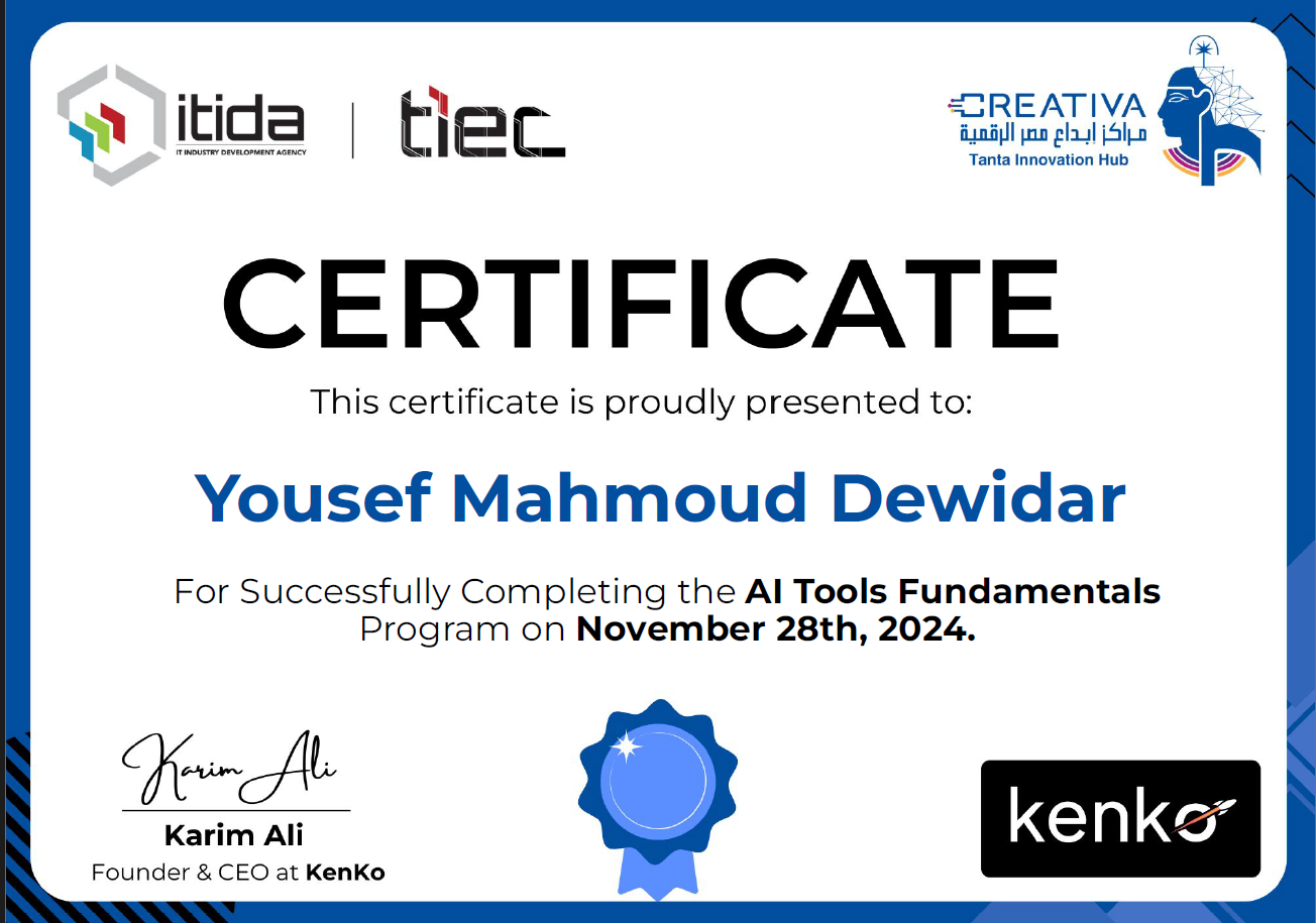 Certificate 1