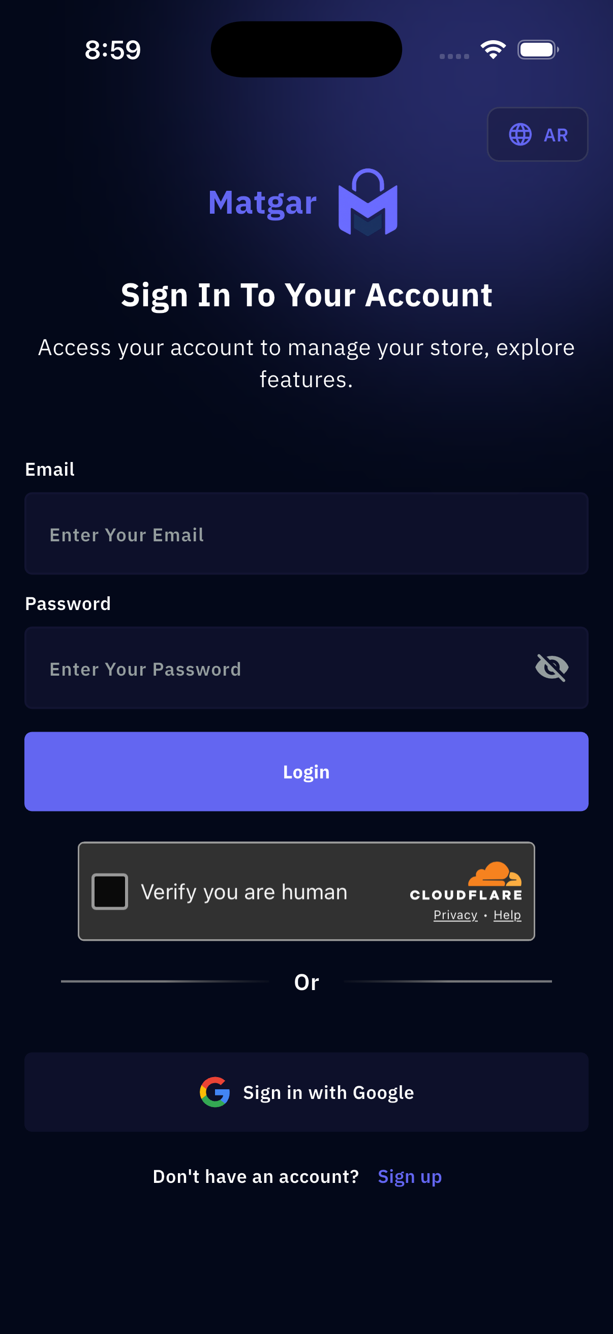 Login